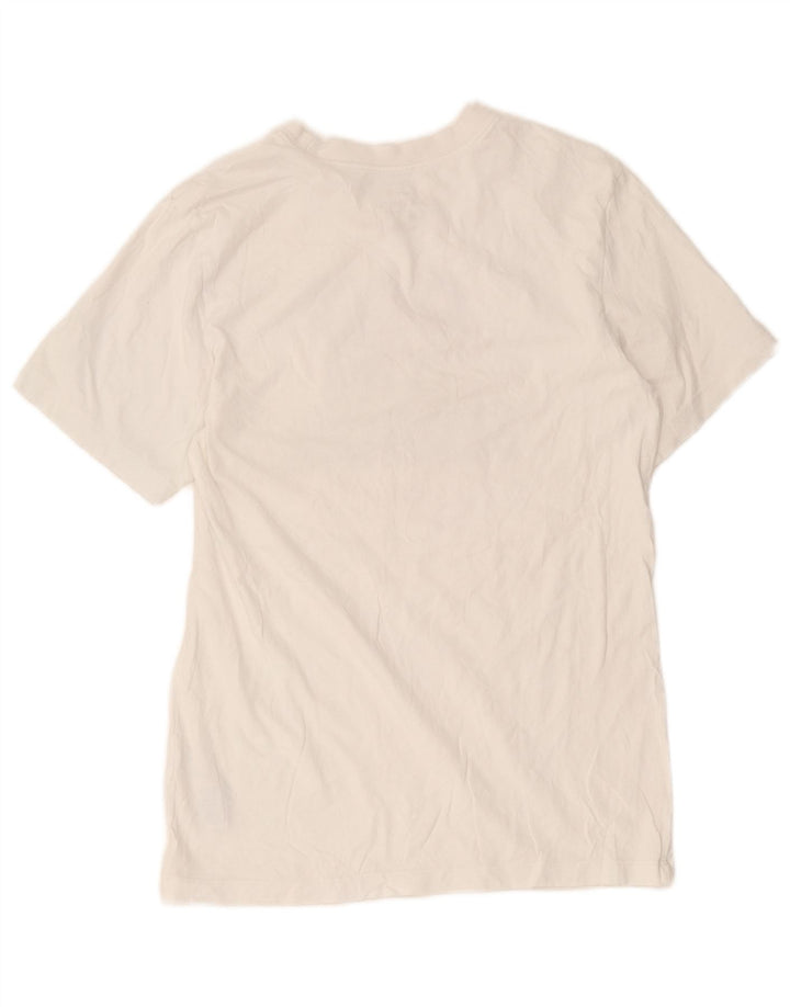 Nike Mens Graphic T-Shirt Top Small White Cotton
