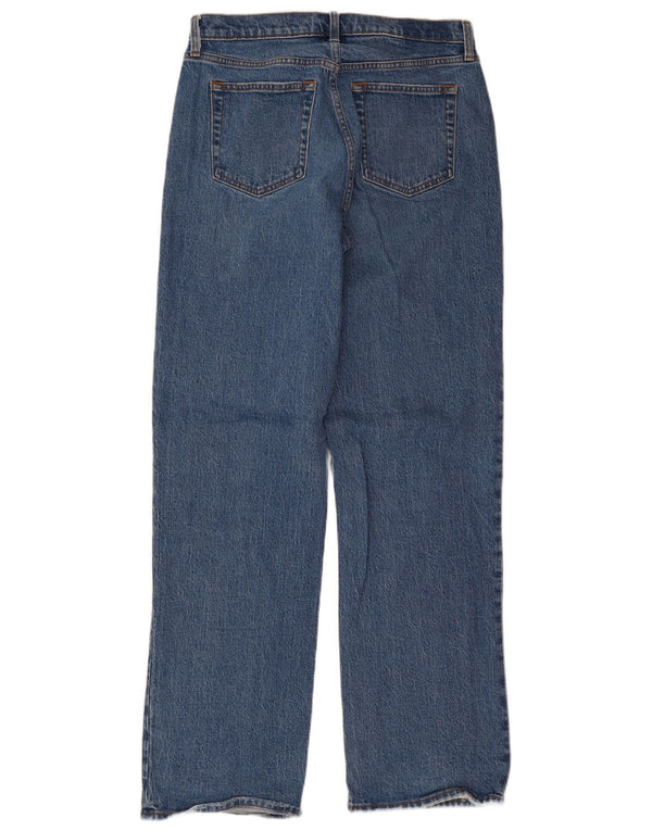 Abercrombie & Fitch Womens Baggy Loose Jeans US 6 Medium W28 L33 Blue