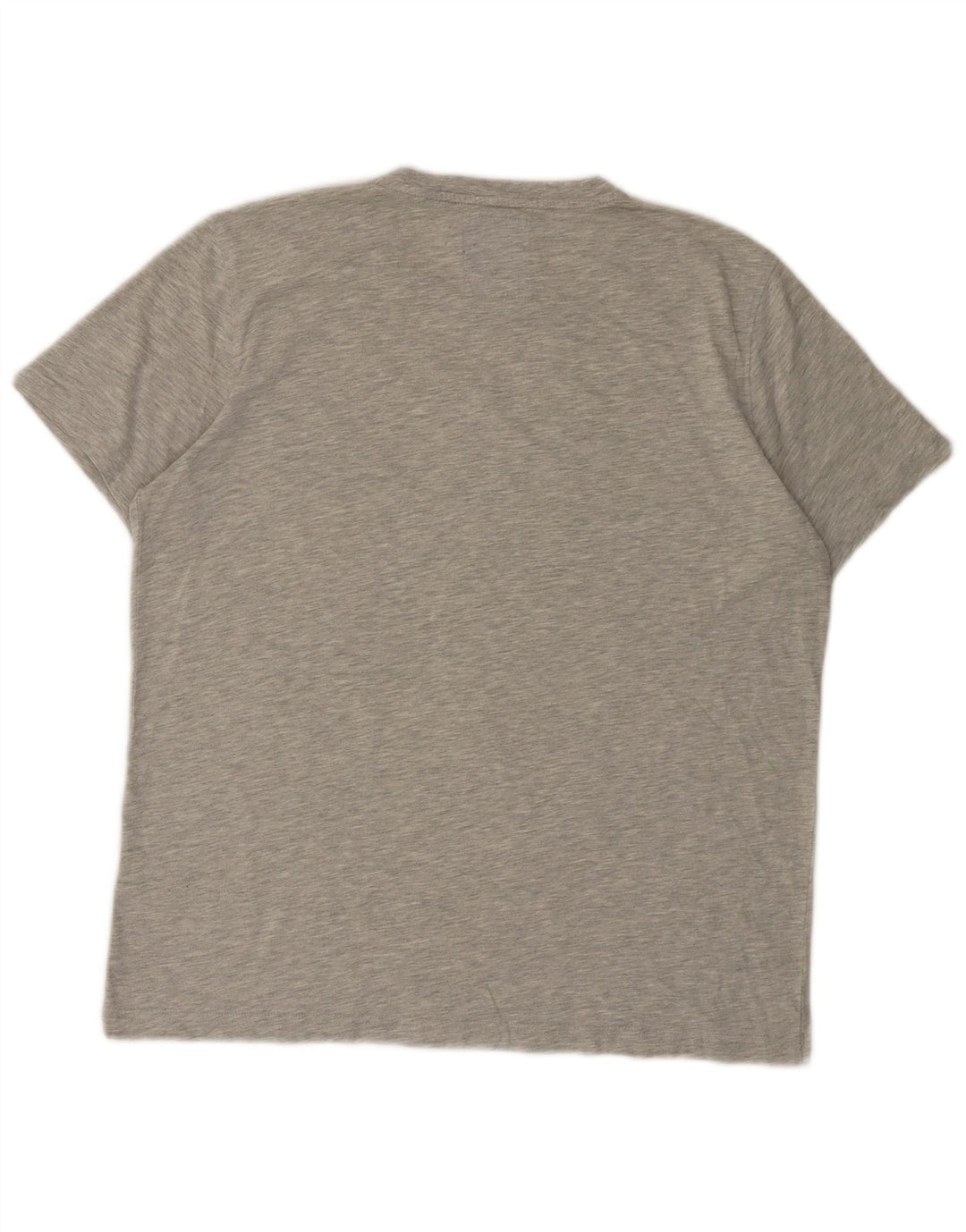 CREW CLOTHING Mens T-Shirt Top Large Grey Cotton