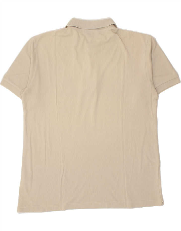 KAPPA Mens Polo Shirt Large Beige Cotton Vintage Kappa and Second-Hand Kappa from Messina Hembry 