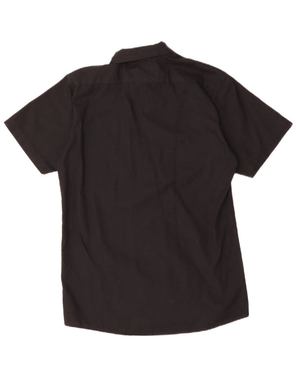 DICKIES Mens Graphic Short Sleeve Shirt Small Black Cotton