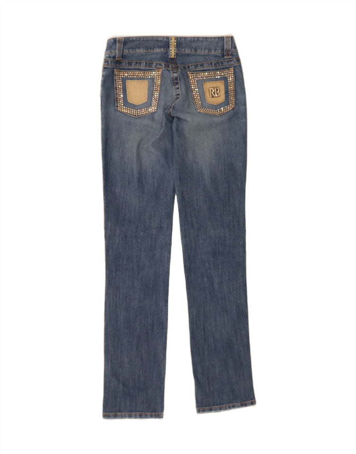 ROCCOBAROCCO Womens Slim Jeans W28 L32 Blue Cotton Vintage Roccobarocco and Second-Hand Roccobarocco from Messina Hembry 