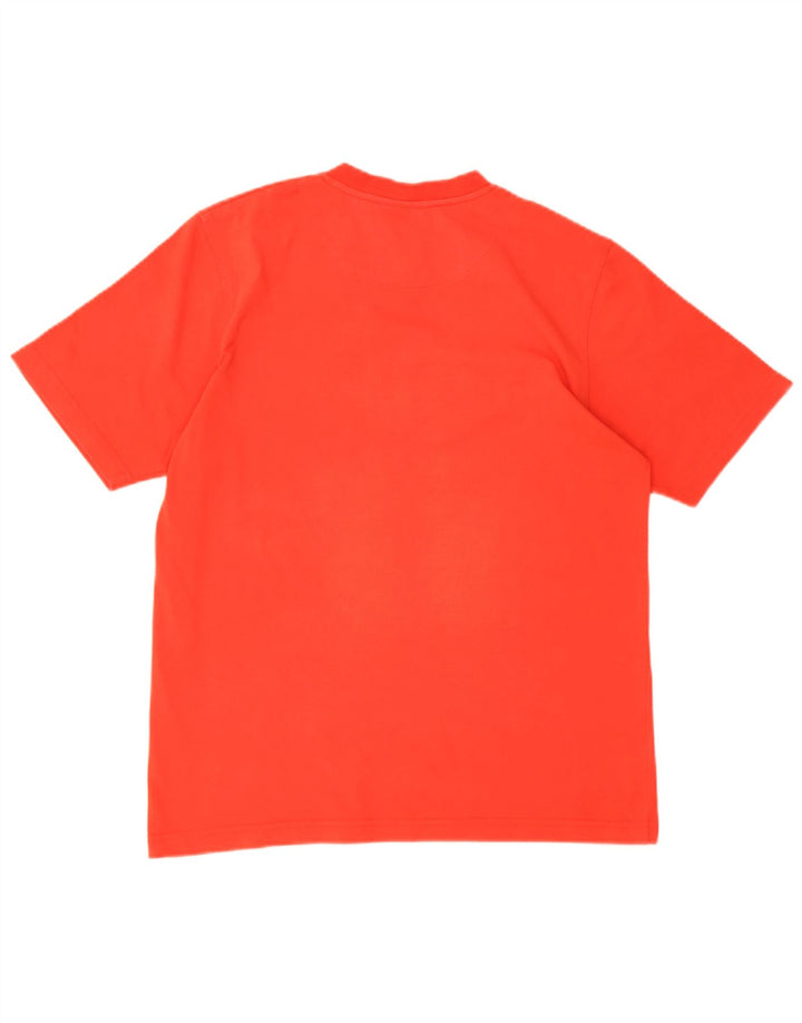 Ellesse Mens T-Shirt Top Medium Red Cotton