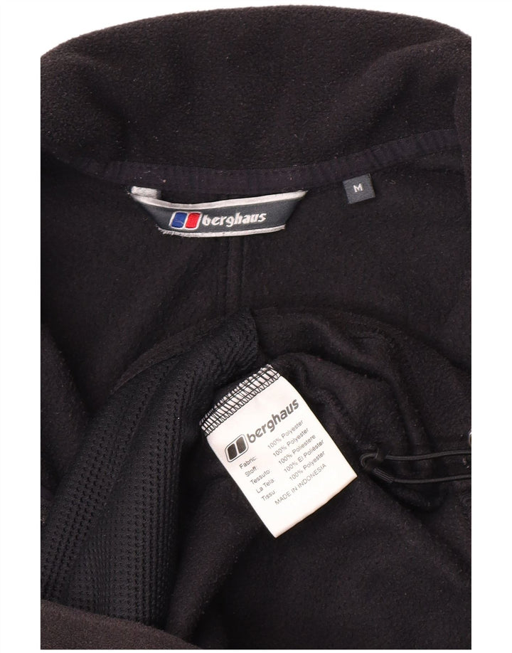 Berghaus Mens Fleece Jacket UK 38 Medium Black Polyester