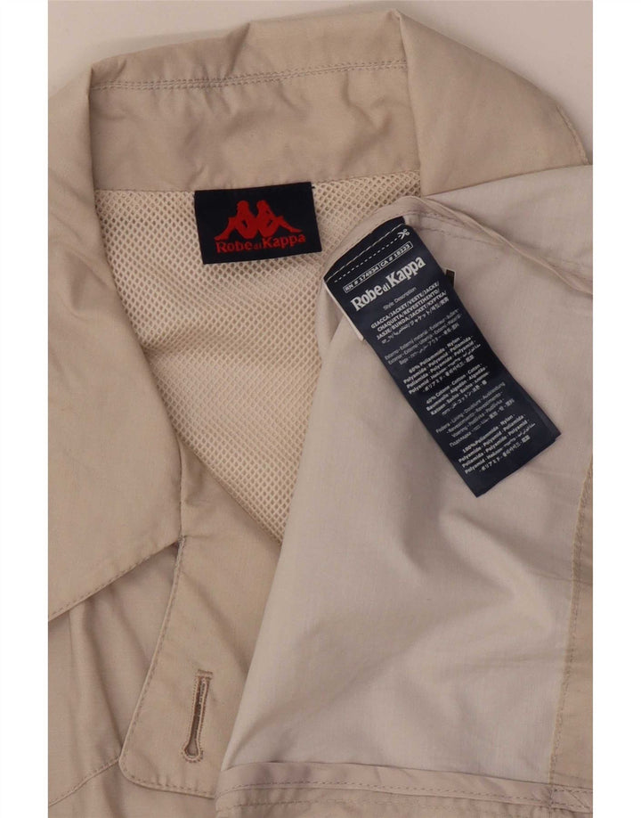 Kappa Womens Trench Coat UK 16 Large Beige Polyamide