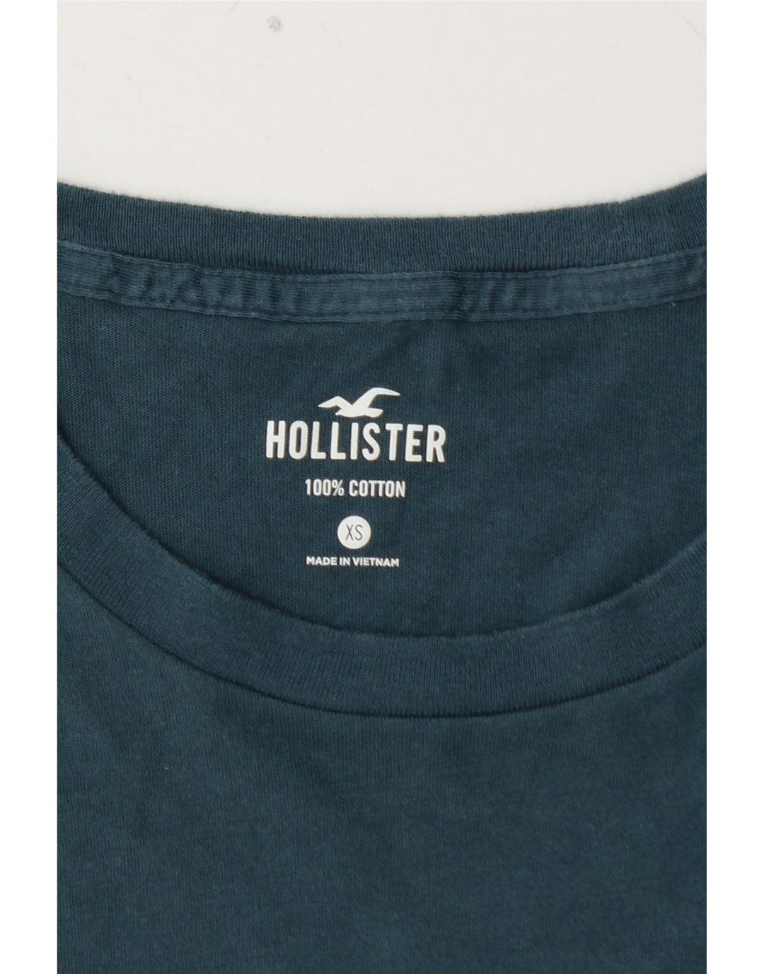 HOLLISTER Mens T-Shirt Top XS Blue Cotton