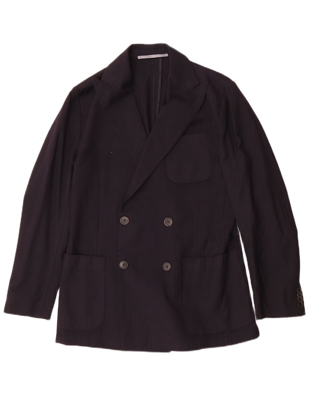 CANTARELLI Mens Double Breasted 2 Piece Suit IT 50 Large W34 L31 Navy Blue