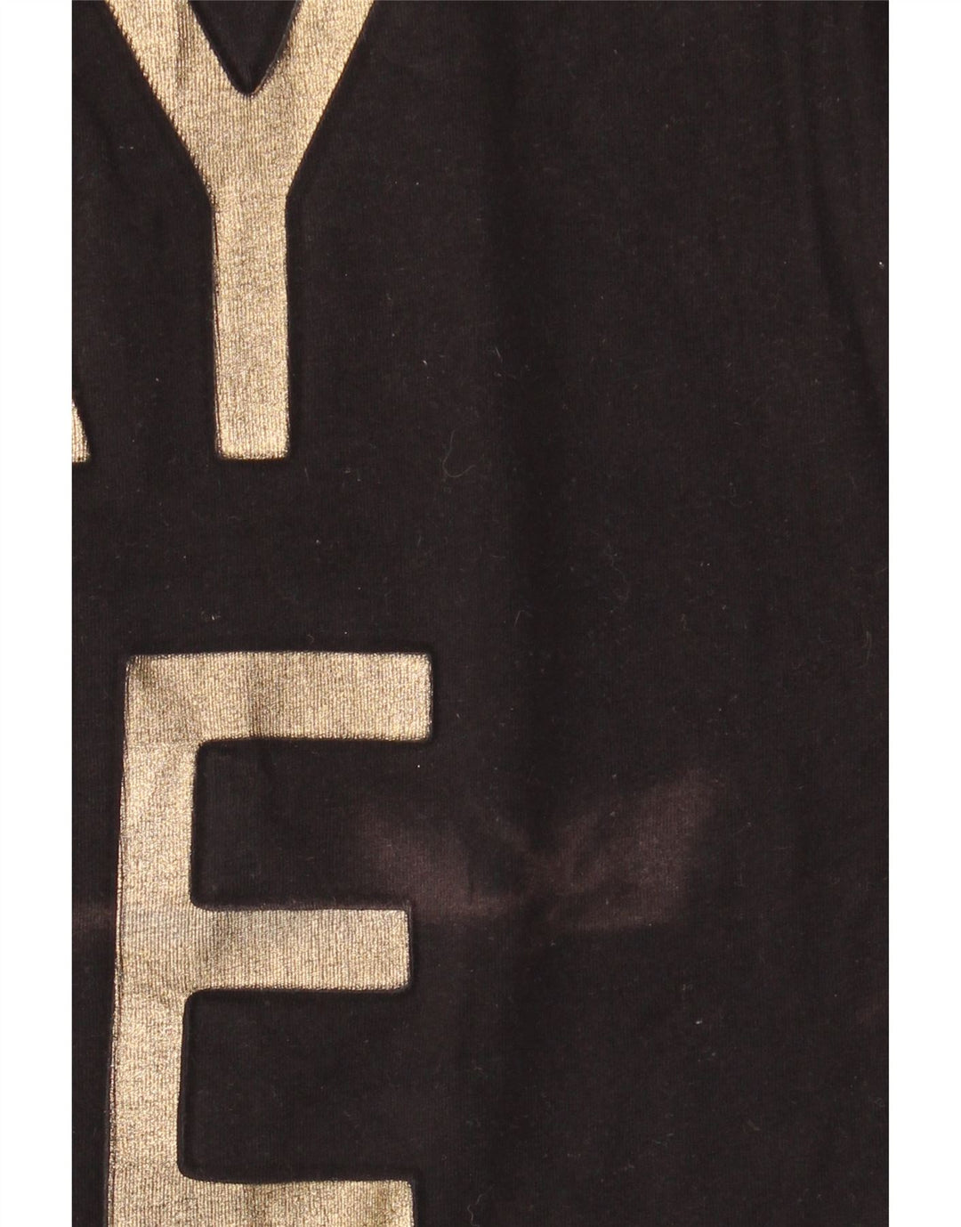 Trussardi Jeans Womens Graphic T-Shirt Top UK 14 Medium Black