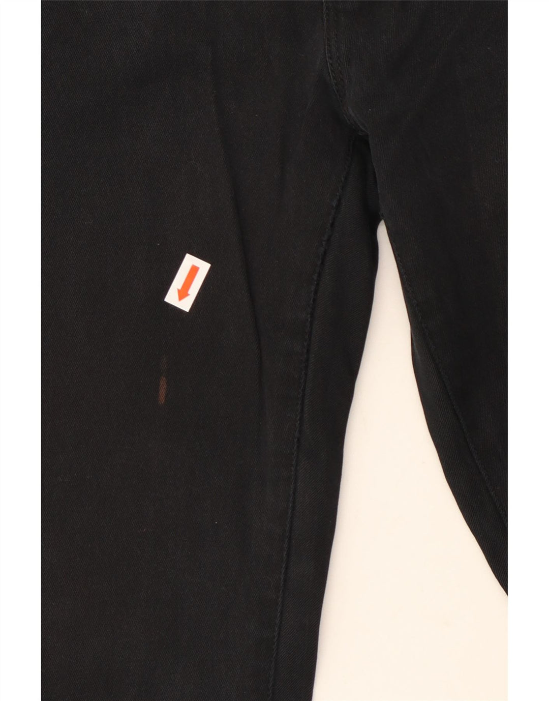 ARMANI Womens Skinny Jeans W29 L29 Black Cotton