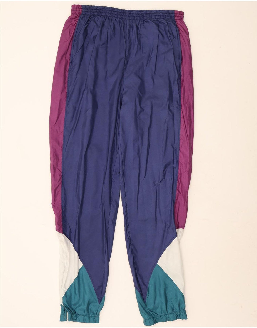 LEOPARD Mens Tracksuit Trousers Joggers UK 42/44 Large Navy Blue