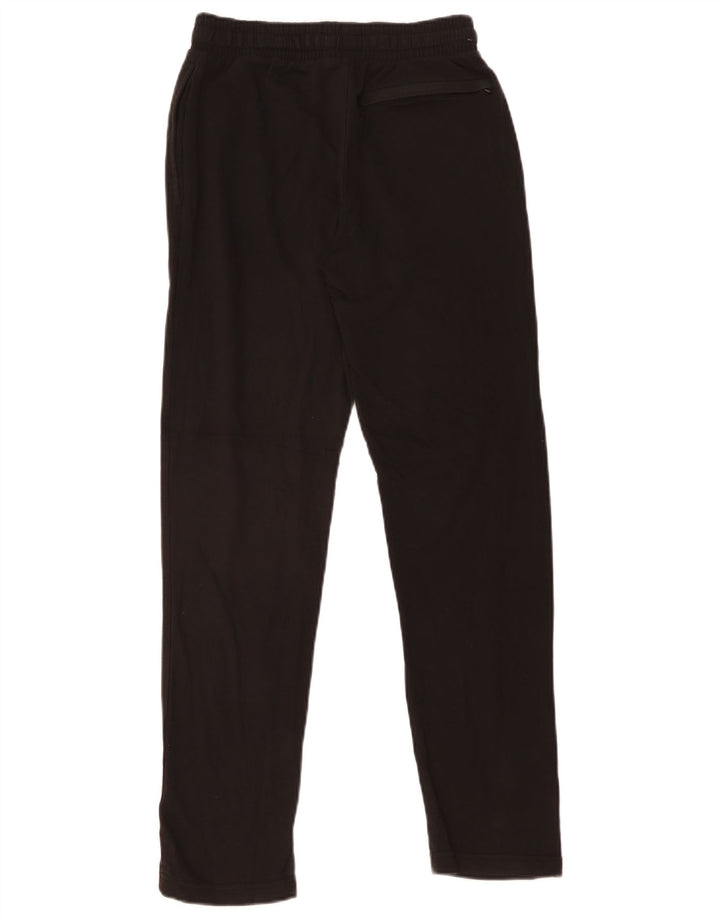 Marks & Spencer Womens Regular Tracksuit Trousers UK 8 Small  Black Cotton