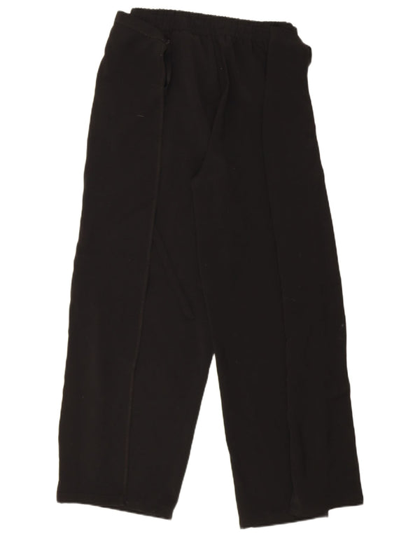 Zara Womens Wrap Casual Trousers Medium W30 L27 Black Polyester
