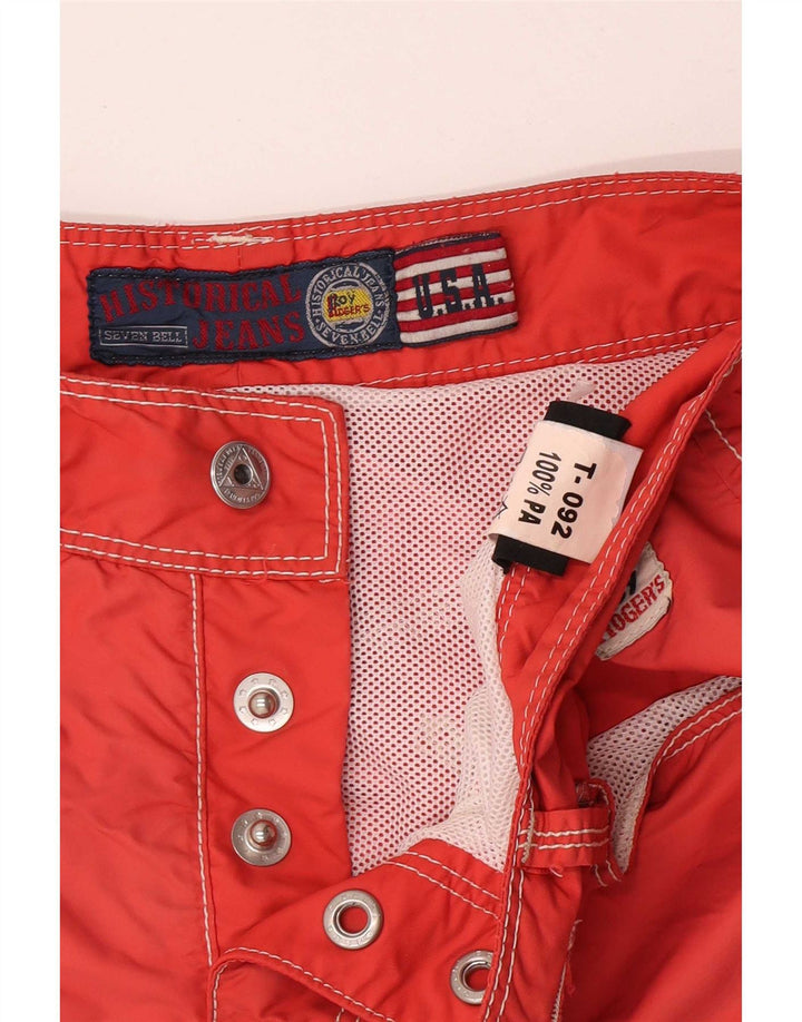Roy Rogers Womens Swimming Shorts W29 Small Red Polyamide