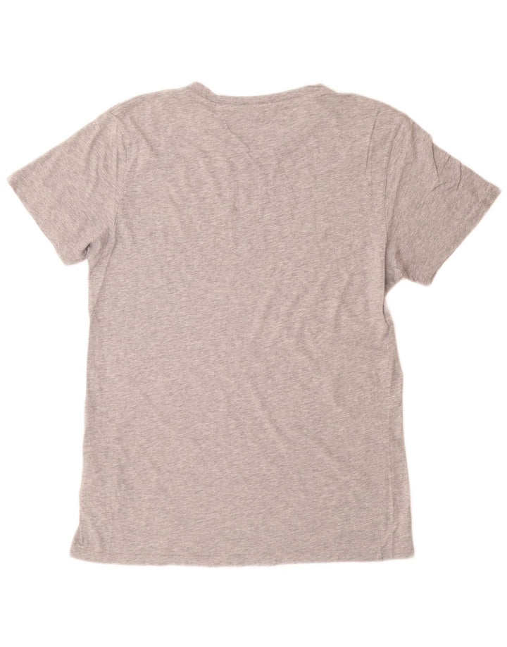 Levi's Mens Graphic T-Shirt Top Medium Grey Flecked Cotton