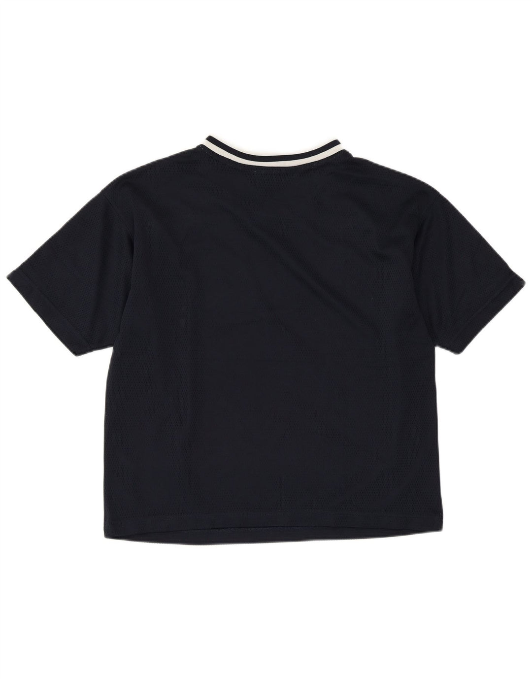 CHAMPION Womens Oversized Graphic T-Shirt Top UK 10 Small Navy Blue