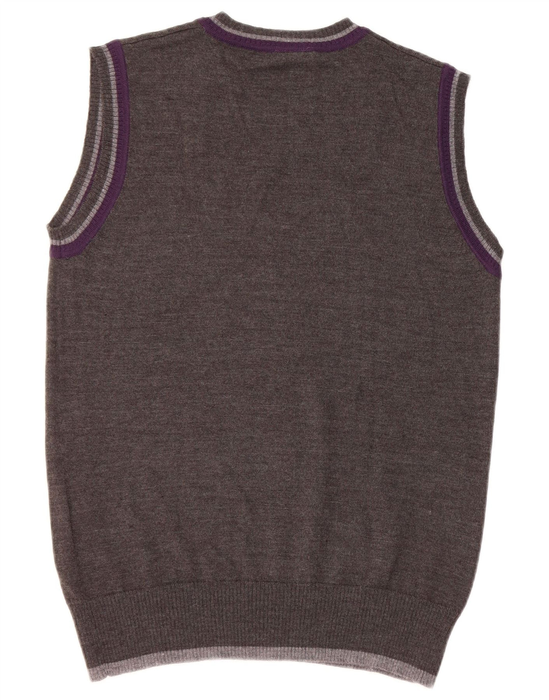 Yes Zee Mens Vest Tank Top XL Grey Viscose