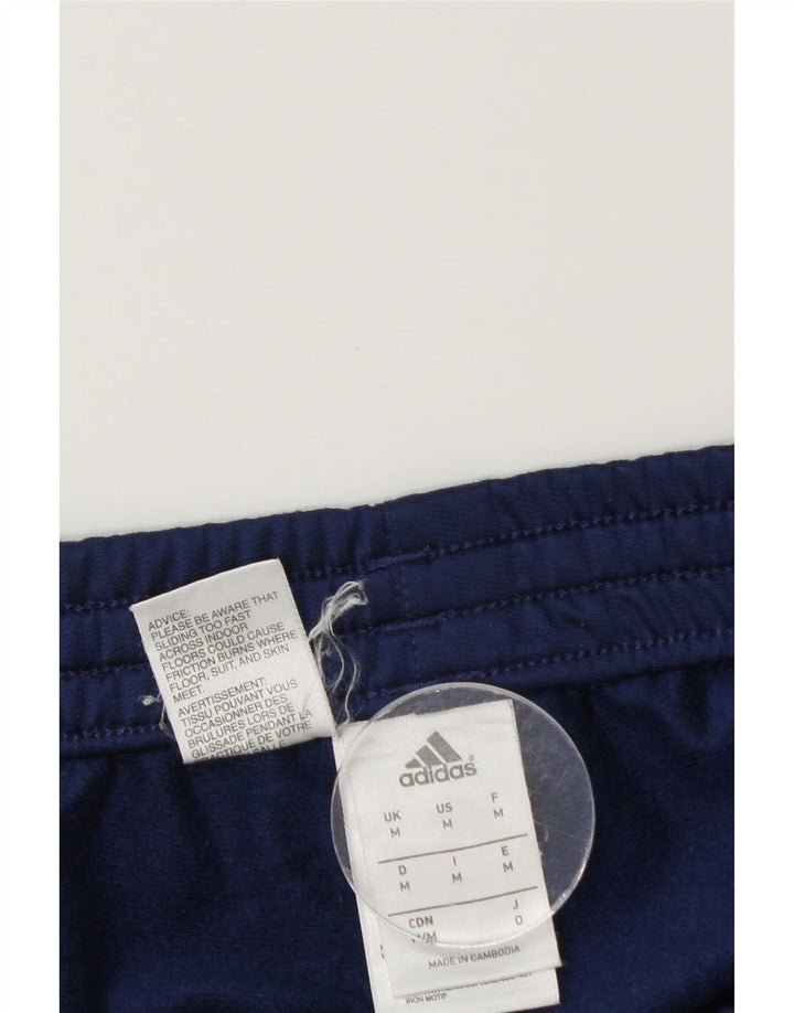 Adidas Mens Tracksuit Trousers Joggers Medium  Navy Blue Polyester