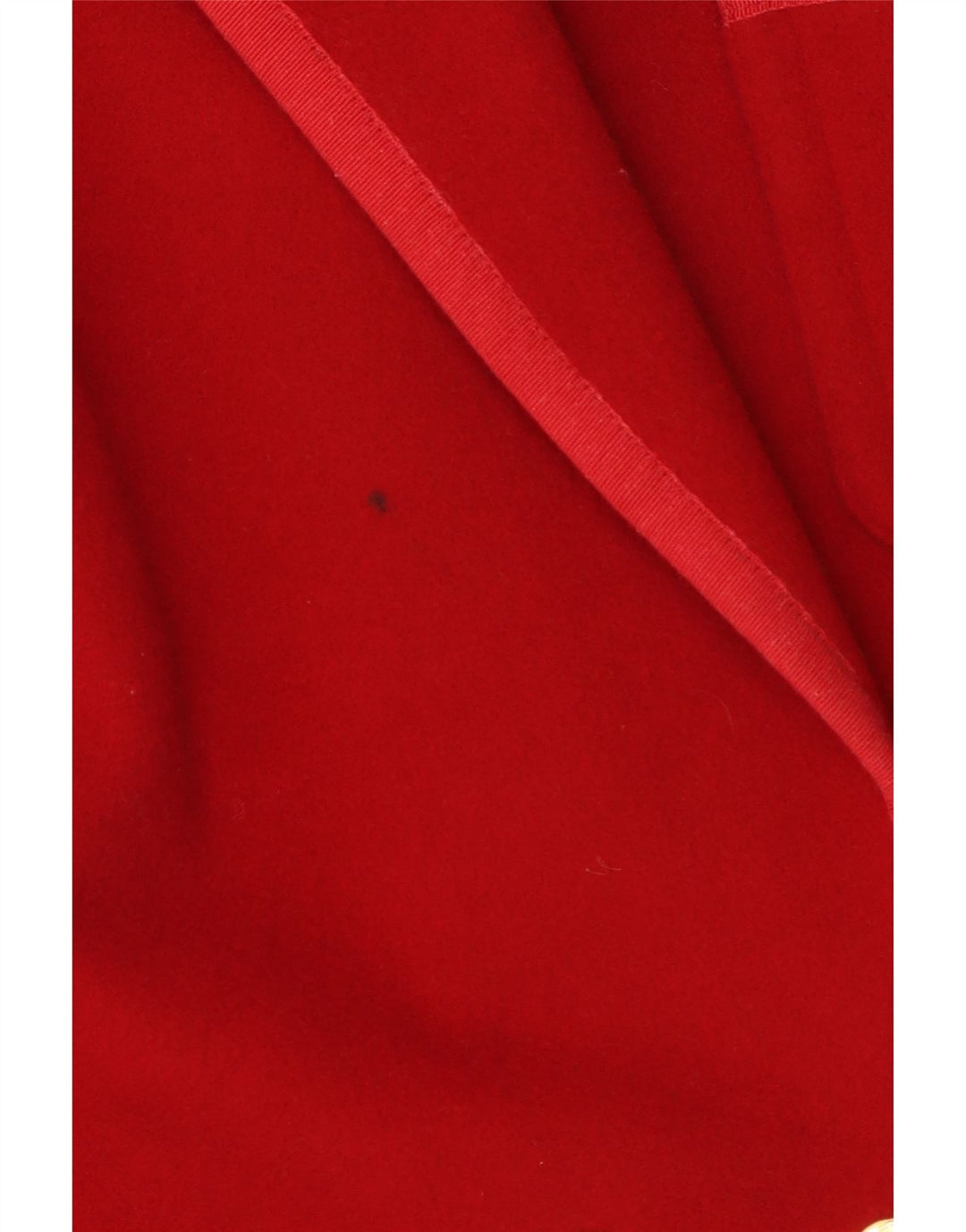 Les Copains Womens Double Breasted Coat UK 10 Small Red Wool