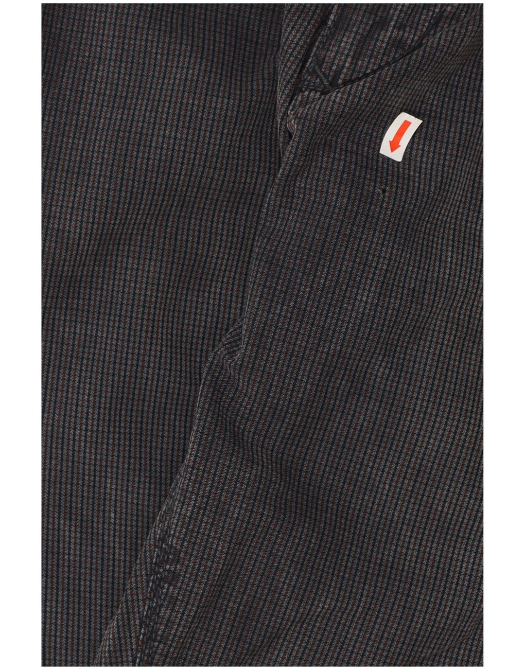 Rifle Mens Slim Chino Trousers W32 L33 Navy Blue Check