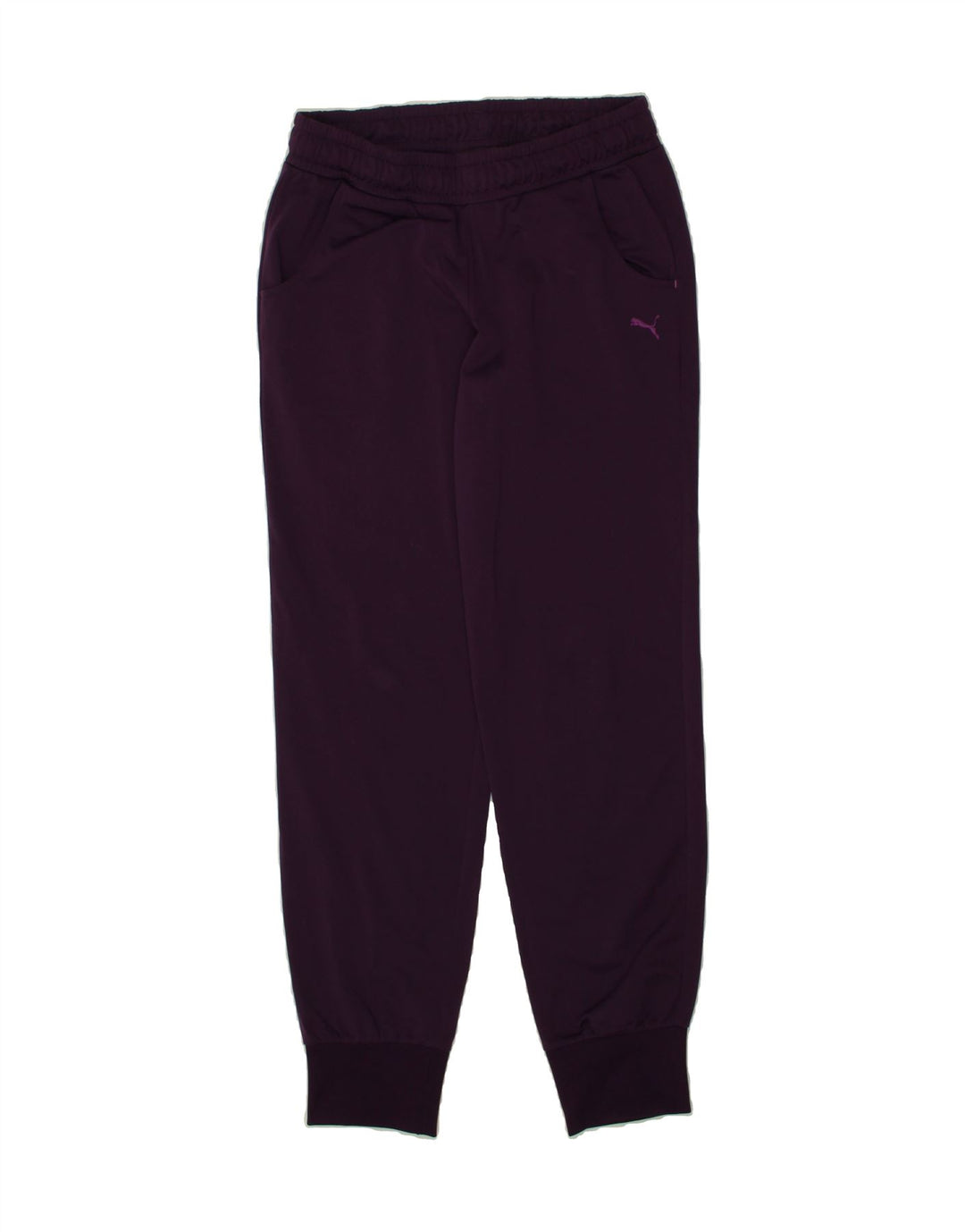 PUMA Womens Tracksuit Trousers Joggers UK 12 Medium  Purple Polyester Vintage Puma and Second-Hand Puma from Messina Hembry 