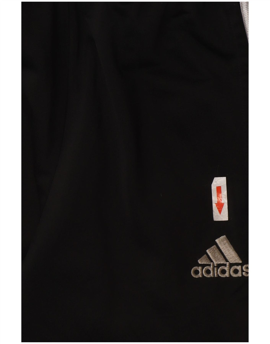 Adidas Boys Tracksuit Trousers Joggers 7-8 Years Small Black Polyester