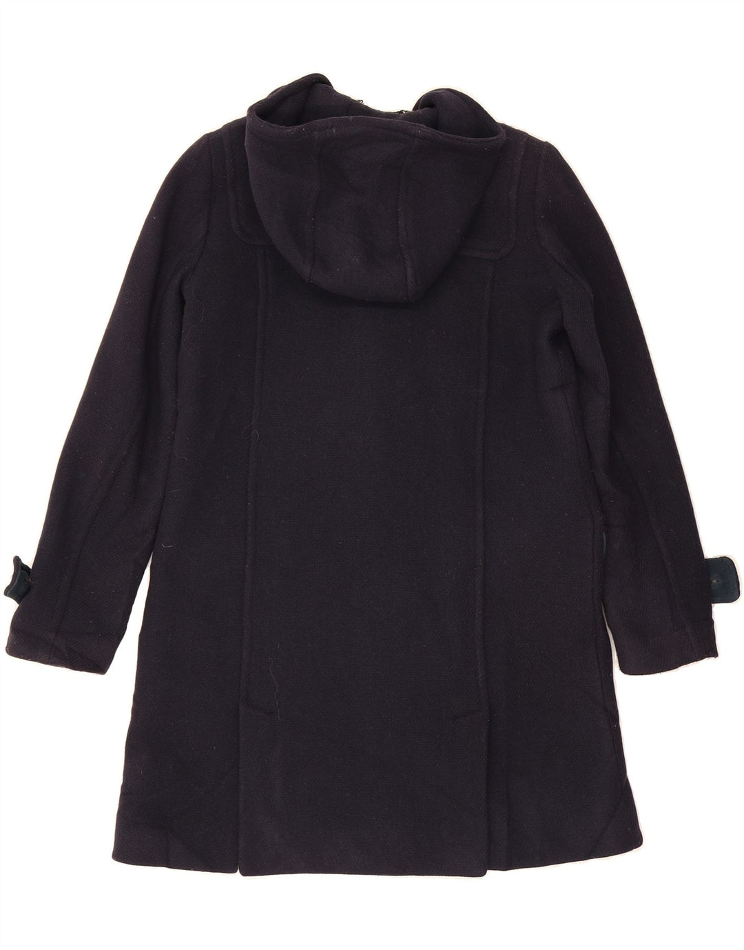 J. CREW Womens Hooded Overcoat US 2 XS Navy Blue Wool Vintage J. Crew and Second-Hand J. Crew from Messina Hembry 