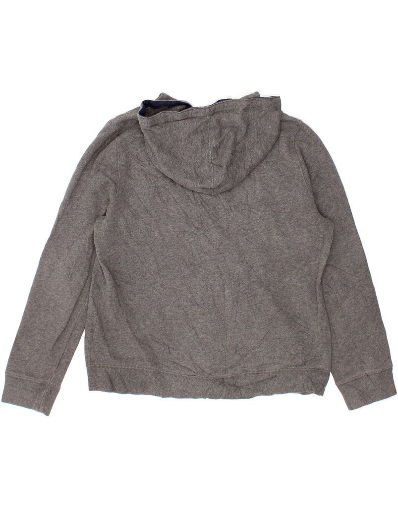 RALPH LAUREN Womens Zip Hoodie Sweater UK 18 XL Grey Cotton Vintage Ralph Lauren and Second-Hand Ralph Lauren from Messina Hembry 