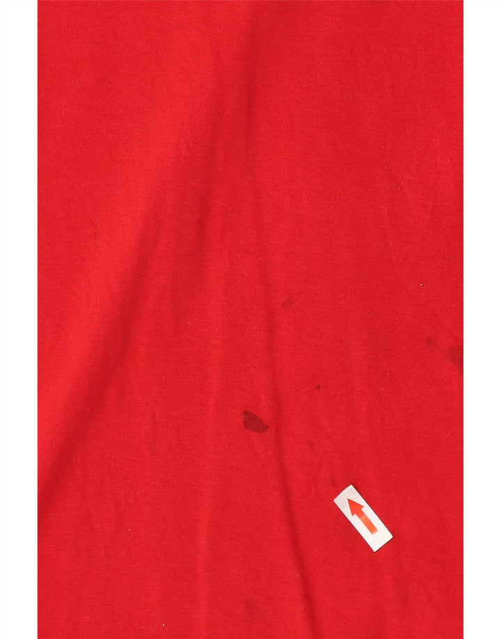 LACOSTE Mens T-Shirt Top Size 7 2XL Red Cotton