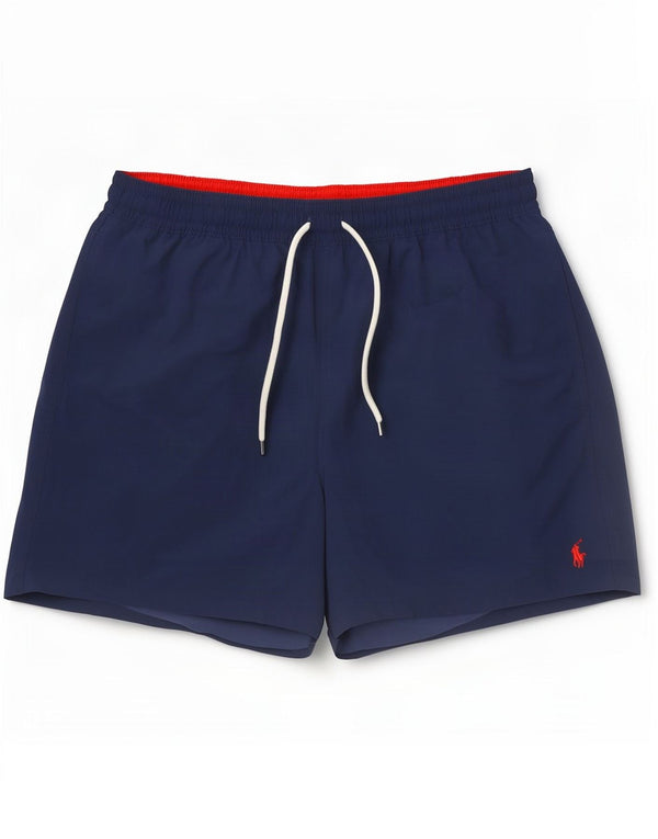 Polo Ralph Lauren Mens Swimming Shorts XL Navy Blue Polyester