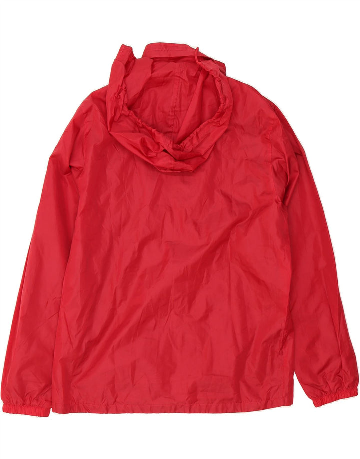 JOMA Mens Hooded Rain Jacket UK 40 Large Red Polyester Vintage Joma and Second-Hand Joma from Messina Hembry 