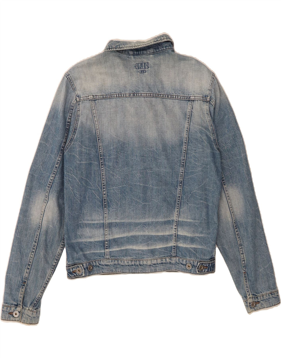 MUSTANG Mens Denim Jacket UK 38 Medium Blue Cotton Vintage Mustang and Second-Hand Mustang from Messina Hembry 