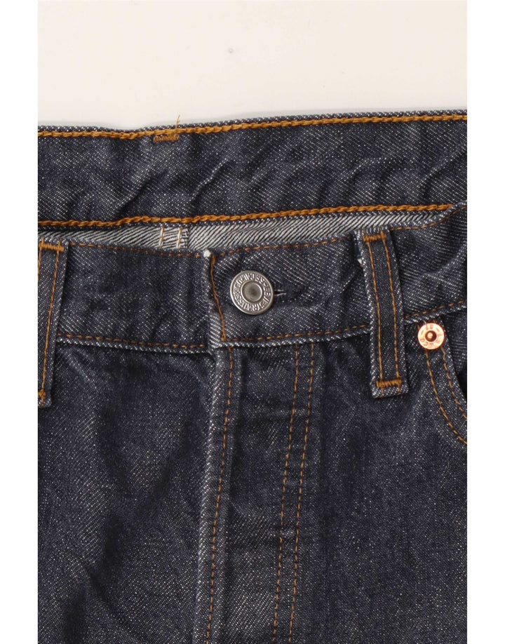 Levi's Mens Straight Jeans W32 L30 Navy Blue