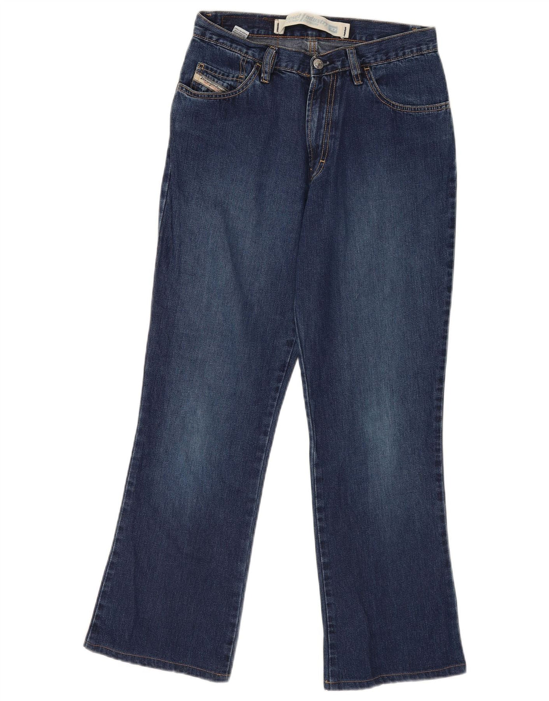 Diesel Mens Bootcut Jeans W31 L28 Blue Cotton