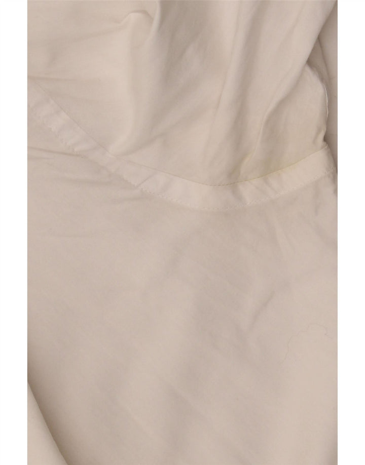 Roberto Cavalli Mens Shirt Size 41 16 Large White Cotton