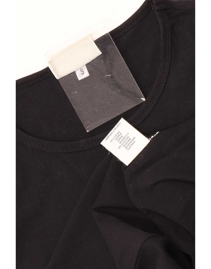 Asics Womens T-Shirt Top UK 8 Small Black