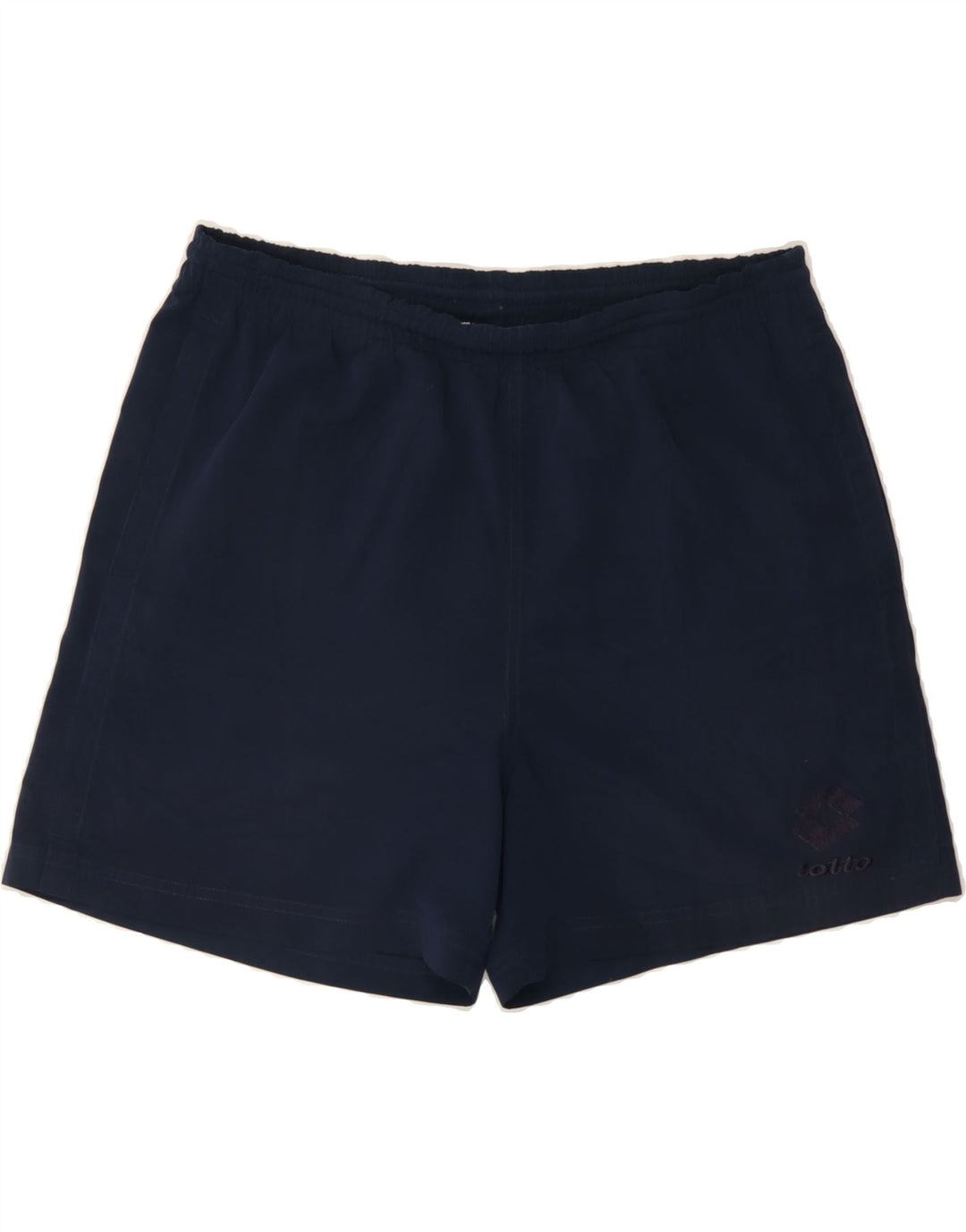 LOTTO Mens Sport Shorts Large  Navy Blue Vintage Lotto and Second-Hand Lotto from Messina Hembry 