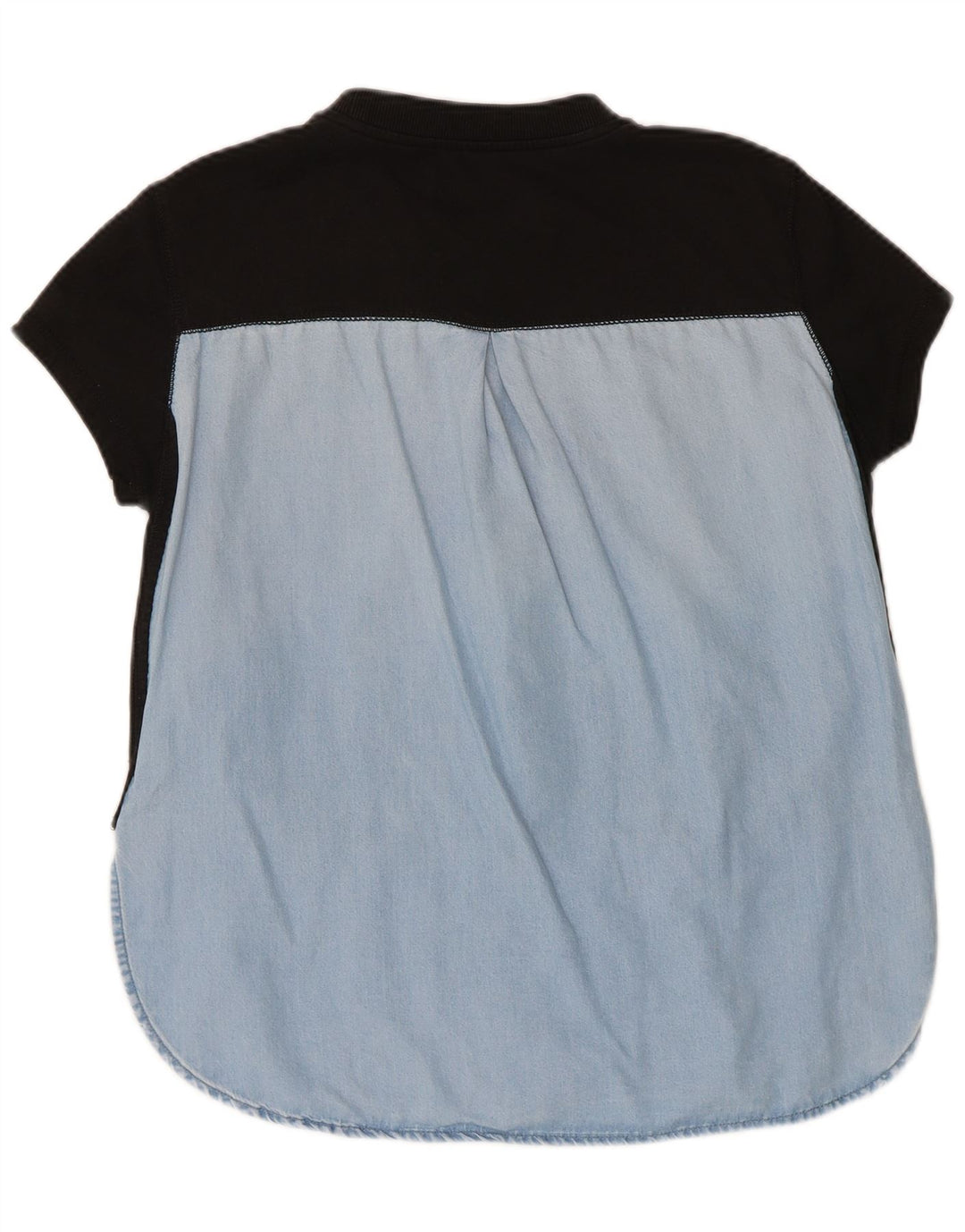 DIESEL Womens Sweatshirt Jumper UK 14 Medium Black Colourblock