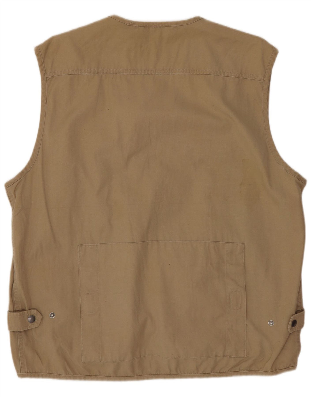 Blue Side Mens Utility Gilet UK 40 Large Brown