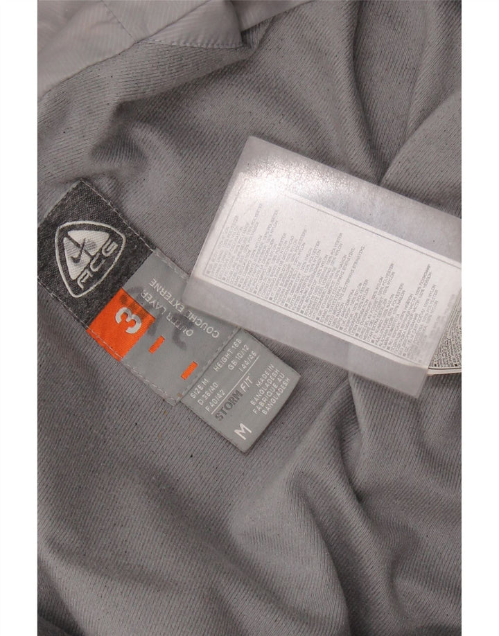 NIKE Womens Storm-Fit Windbreaker Jacket UK 14 Medium Red Colourblock