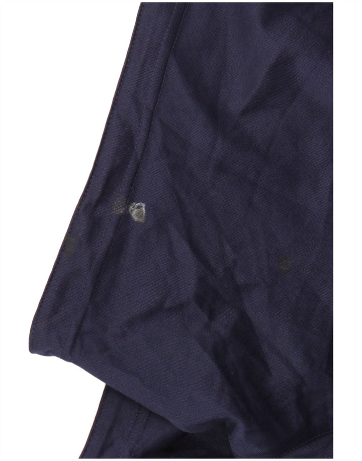 Asics Boys Sport Shorts 15-16 Years 2XL Navy Blue Polyester