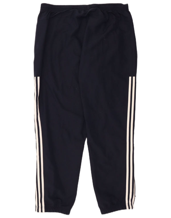 ADIDAS Mens Tracksuit Trousers Joggers Large  Navy Blue