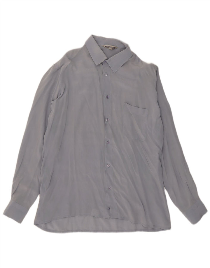 Pancaldi & B Mens Shirt Size 16 41 Large Grey