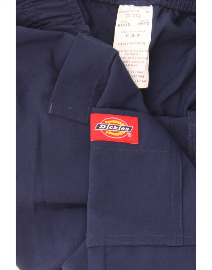 Dickies Mens Straight Cargo Trousers Medium W30 L31 Navy Blue Polyester