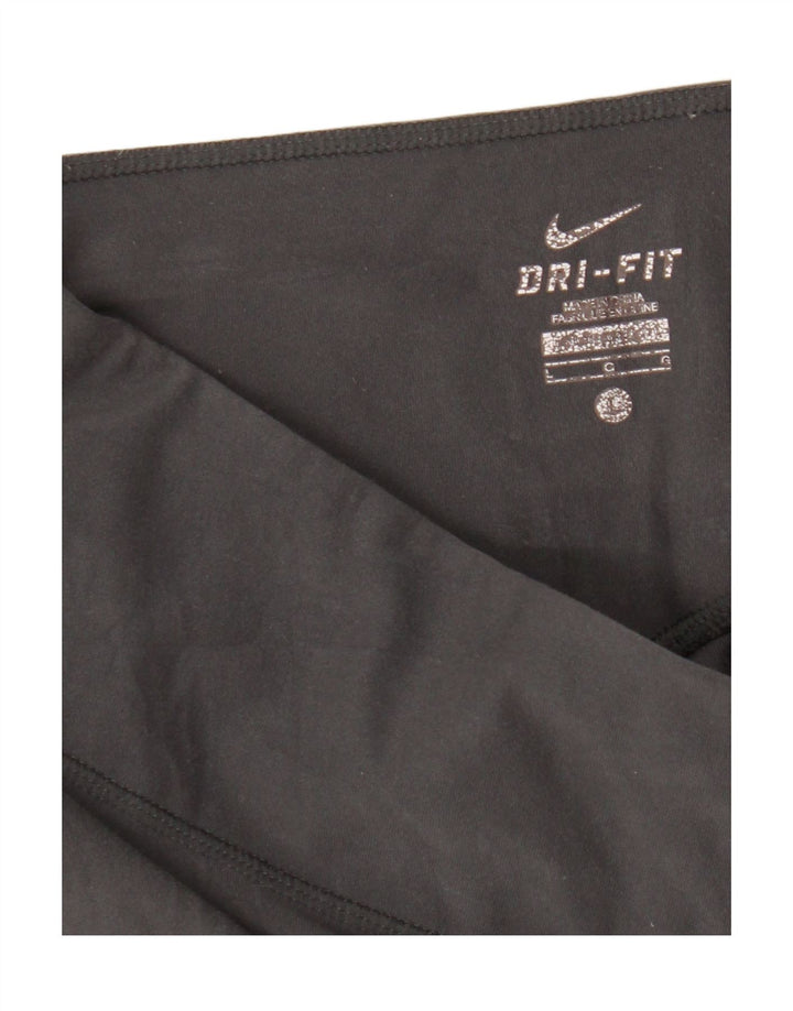 Nike Womens Dri Fit Leggings UK 16 Large Grey