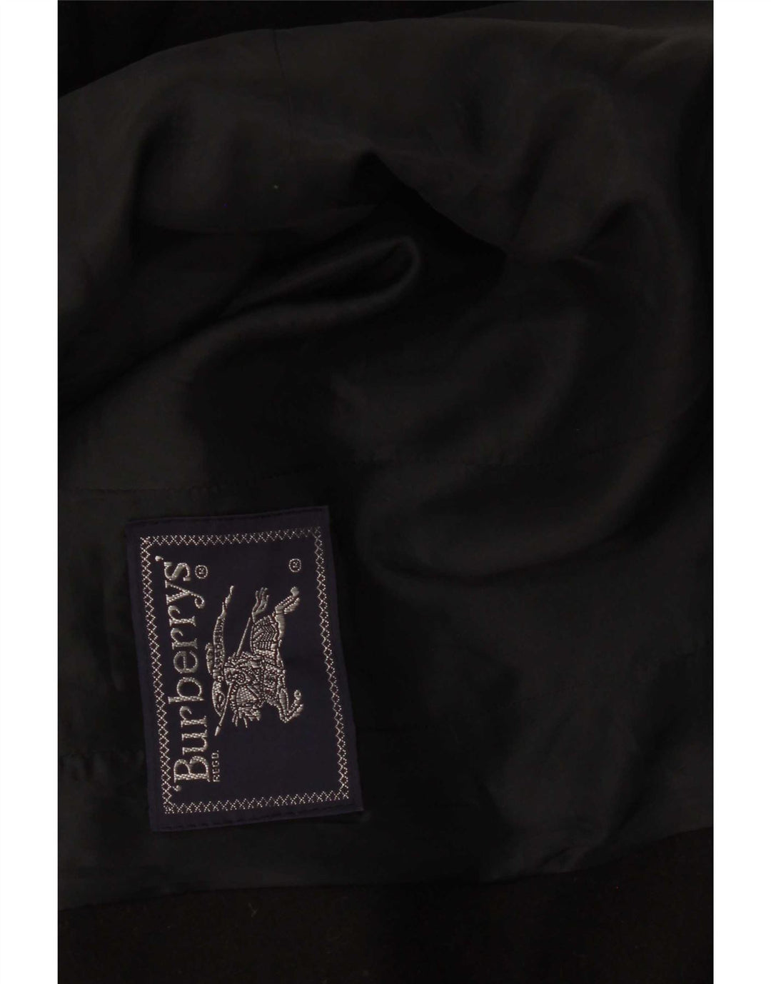 Burberrys Womens 3 Button Blazer Jacket UK 14 Medium Black