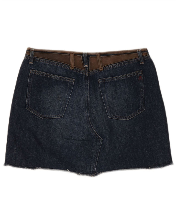 Replay Womens Denim Skirt W29 Medium  Blue