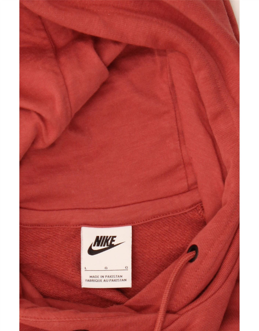 Nike Mens Hoodie Jumper Large Pink
