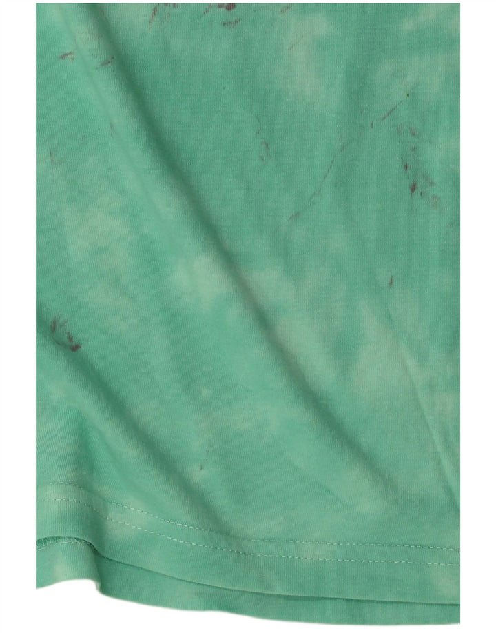 CHAMPION Mens T-Shirt Top Medium Green Tie Dye