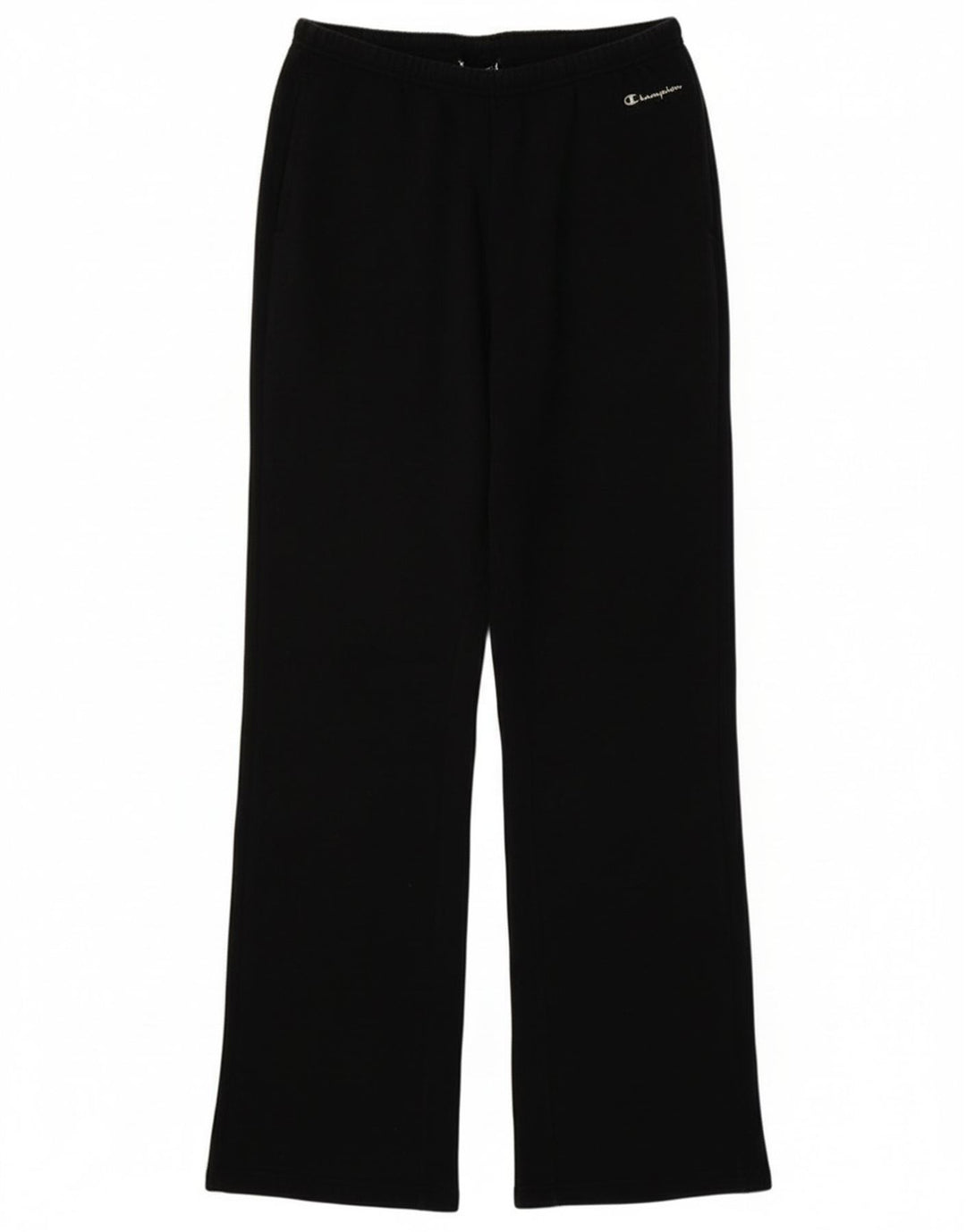 Champion Womens Tracksuit Trousers UK 12 Medium Black Cotton