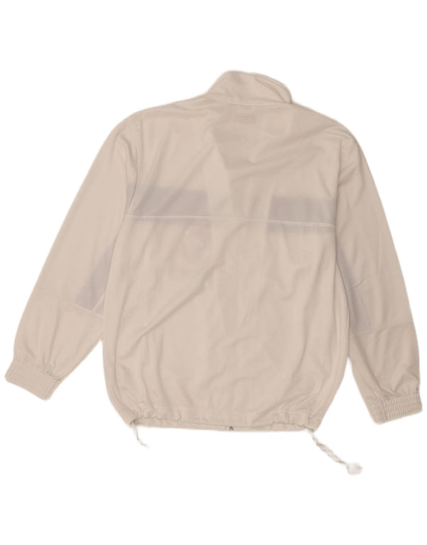 Lotto Mens Graphic Tracksuit Top Jacket XL White Colourblock Polyester